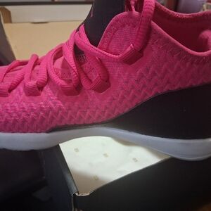 Pink and Black Women's Athletic Shoes